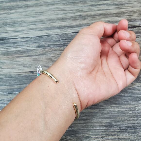 Kendra Scott Women Masie Mint Mix Paracord Cuff BRACELET Size S/M NEW WITH TAG - Picture 7 of 7